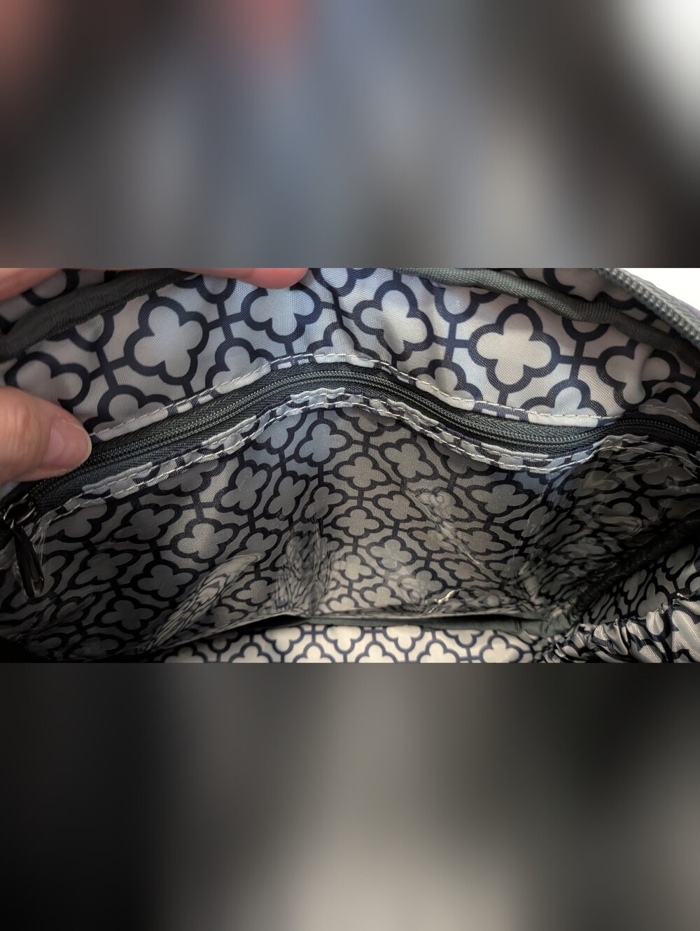 Lug Navigator Crossbody Handbag Navy Butterfly - Picture 6 of 9